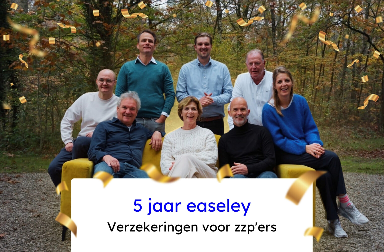 Hoera easeley 5 jaar: simpel, snel en zeker